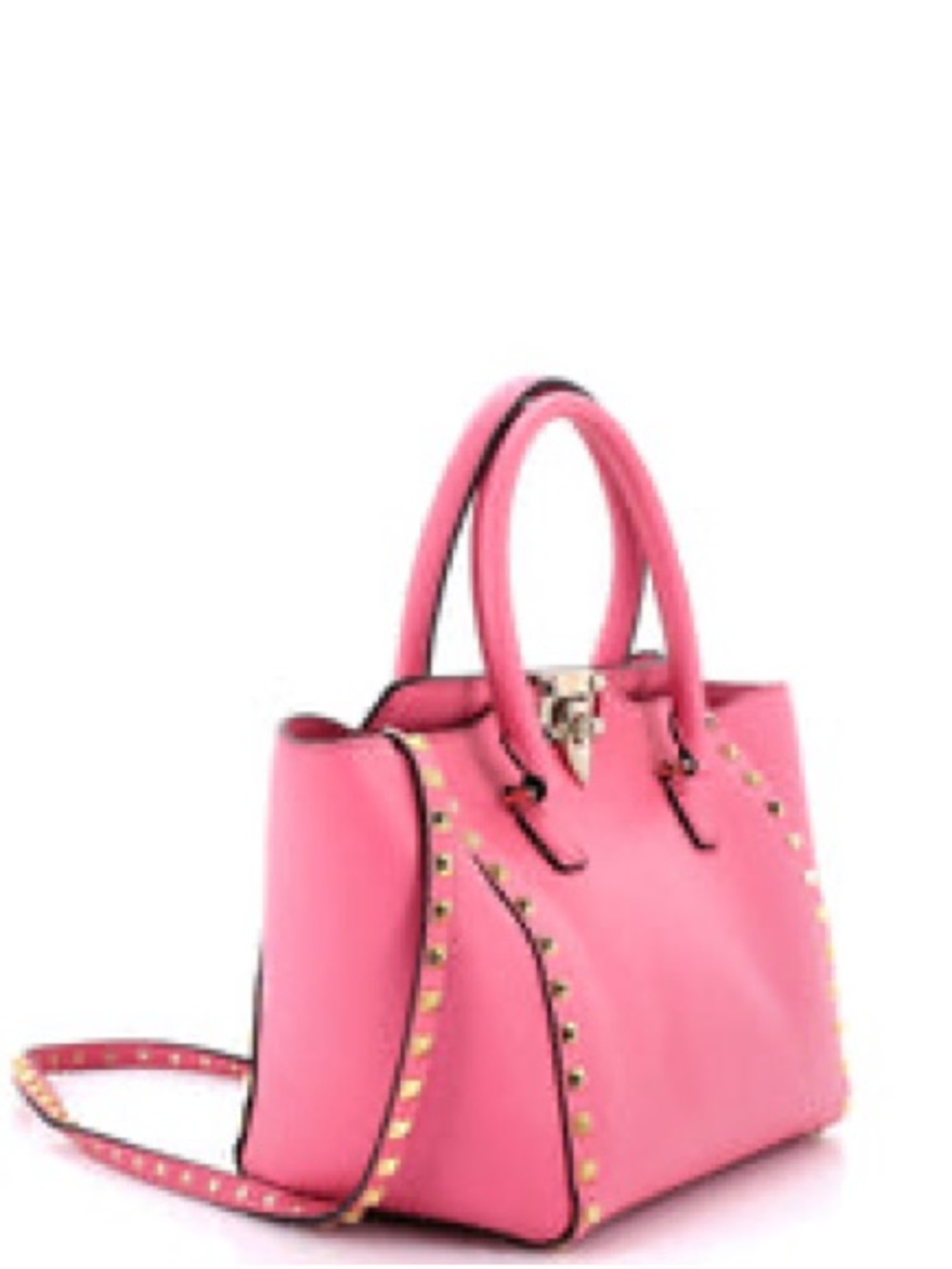 Valentino Garavani Rockstud Tote Rigid Leather Small